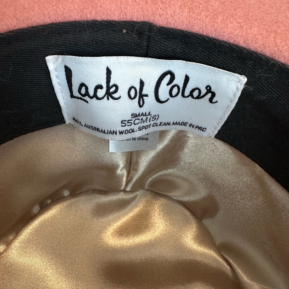 Lack of Color Wool Pink Wide-Brim Hat main image 4